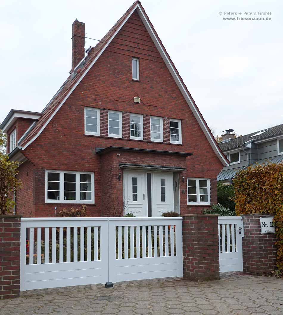 Blickdichte Gartentore mit Sichtschutz