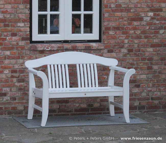 Friesenbank - Friesenbank Sylt - Friesenbank weiß - Friesenbänke mit 25