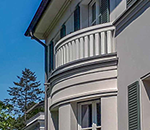 Geländer für Haus und Balkon - Anfertigung individuell nach Maß - zum vergrößern klicken.