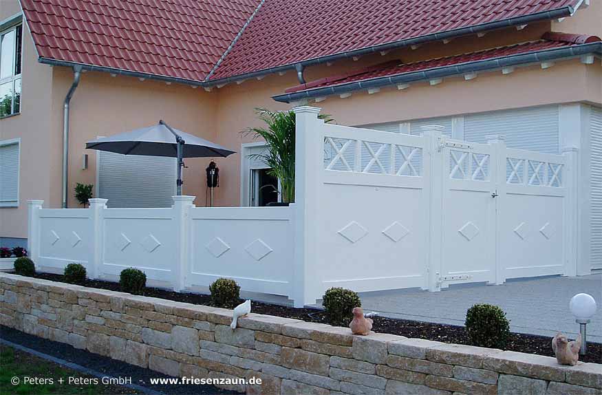 Anspruchsvoller Sichtschutz für Ihre Terrasse , Hartholz WEISS + RAL