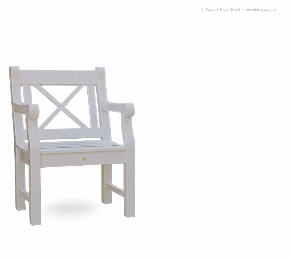 Klassische Holzgartenbank CLIFF - ODUM-IROKO Hartholz - Englische Gartenbänke aus deutscher Produktion