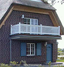 Geländer für Balkon und Garten - zum vergrößern klicken.