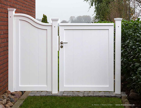 Sichtschutztore nach Maß - Premium-Qualität von Peters + Peters.