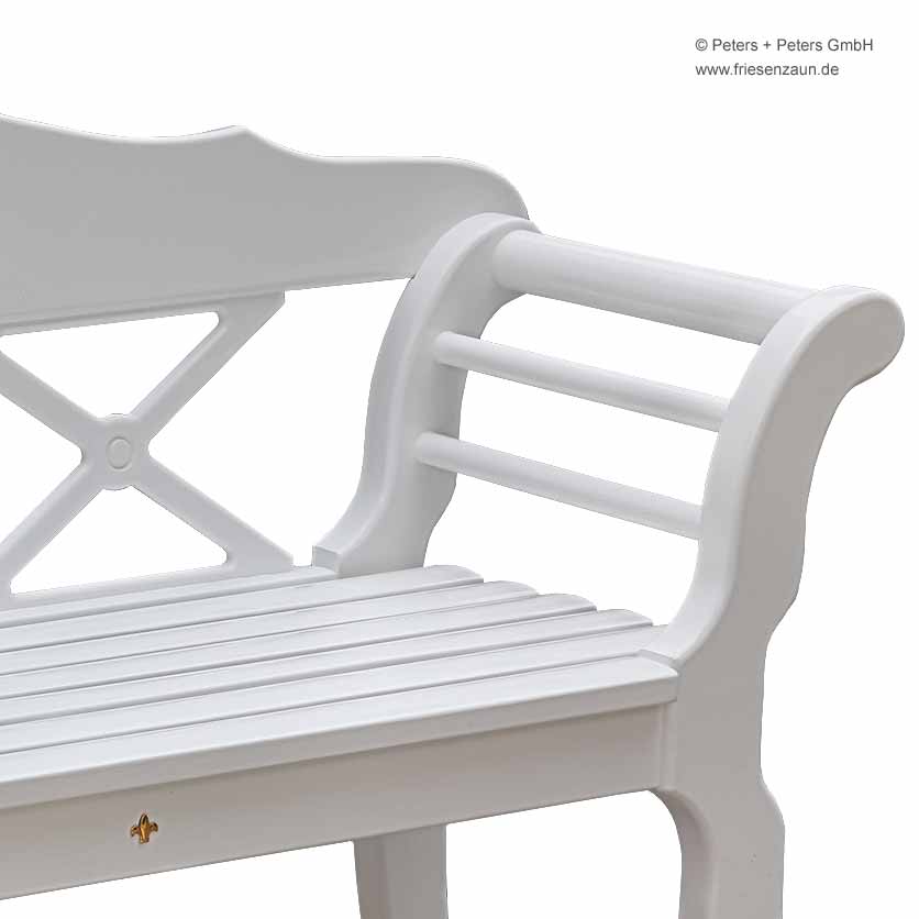 Sylter Friesenbank Fischland - ODUM-IROKO Hartholz - 2er + 3er Gartenbank SYLT