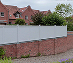 Extra massiver Sichtschutz für Garten, Haus und Terrasse - Massive Sichtschutzwände aus dauerhaftem Hartholz gefertigt