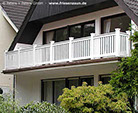 Geländer für Balkon und Garten - zum vergrößern klicken.