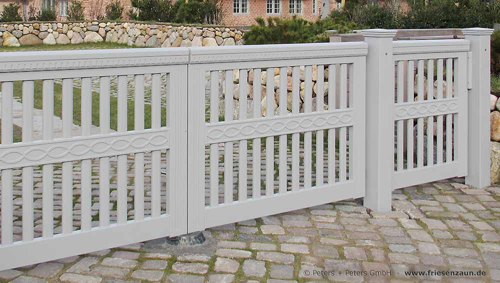 Gartentor BERGSTEDT Sylter Friesentore BrixhamMaß gefertigt - Holzgartentore in mehr als 200 RAL-Farben.