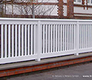 Geländer für Balkon und Garten - zum vergrößern klicken.