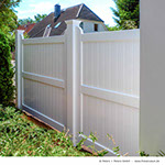 Extra massiver Sichtschutz für Garten, Haus und Terrasse - Massive Sichtschutzwände aus dauerhaftem Hartholz gefertigt