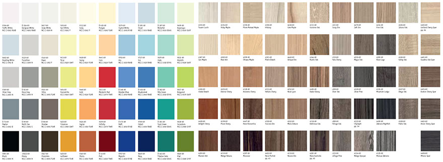 Moderne Mülltonnenbox DOMUS aus HPL-Dekorplatten - Tonnenhaus für 120 + 240 Liter&nbsp; Abfalltonnen - unendlich verlängerbar - Gasdruckfedern