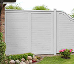 Extra massiver Sichtschutz für Garten, Haus und Terrasse - Massive Sichtschutzwände aus dauerhaftem Hartholz gefertigt