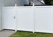 Extra massiver Sichtschutz für Garten, Haus und Terrasse - Massive Sichtschutzwände aus dauerhaftem Hartholz gefertigt