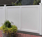 Extra massiver Sichtschutz für Garten, Haus und Terrasse - Massive Sichtschutzwände aus dauerhaftem Hartholz gefertigt