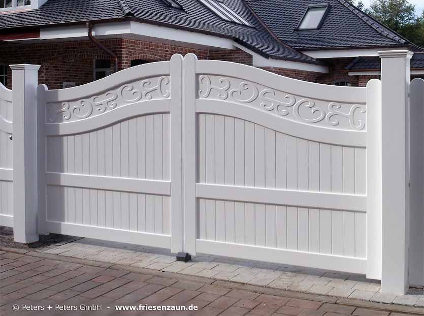 Friesentor mit 220 cm Höhe - Sylter Gartentor mit blickdichter Füllung - Sichtschutztor FRIESLAND.