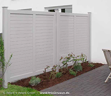 Extra massiver Sichtschutz für Garten, Haus und Terrasse - Massive Sichtschutzwände aus dauerhaftem Hartholz gefertigt