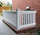Geländer für Balkon und Garten - zum vergrößern klicken.