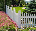 SOriginal Sylter Friesenzaun - Weißer Gartenzaun aus wertvollem ODUM IROKO Hartholz - Anfertigung nach Maß von Peters + Peters.