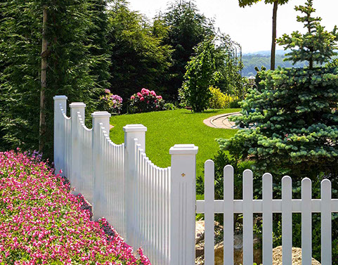 Original Sylter Friesenzaun - Weißer Gartenzaun aus wertvollem ODUM IROKO Hartholz - Anfertigung nach Maß von Peters + Peters
