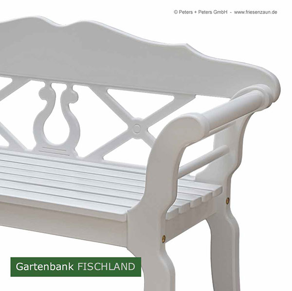 Sylter Friesenbank Fischland - ODUM-IROKO Hartholz - 2er + 3er Gartenbank SYLT